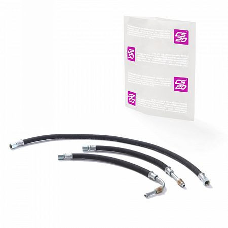 Шланг топливный ВАЗ-21074 высокого давления к-т.3шт в упаковке CS20