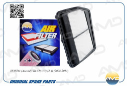 Фильтр воздушный 17220-RL5-A00/AMD.FA363 HONDA(Accord VIII CP,CU)(2,4)(2008-2013)