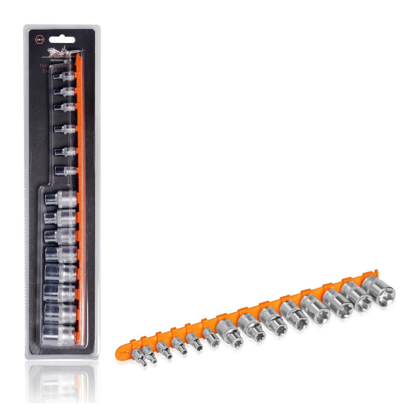 Набор головок TORX E4-E24 на подвесе 14 предметов (AT-BS-35) AIRLINE