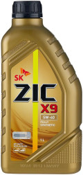ZIC X9 5W-40 API SN/CF 1 л синт.VW/Audi/Skoda 502.00 / 505.00 / 503.01,MB-Approval 229.5, MB 226.5,BMW Longlife-01,Renault-Nissan RN 0700 / 0710,PSA B71 2296,Porsche A-40