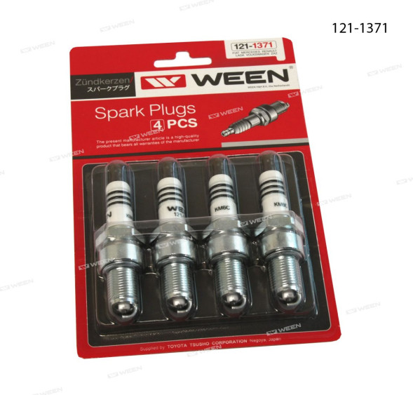 Свечи зажигания (4шт.блистер) Ваз 2101-07  WEEN 121-1371
