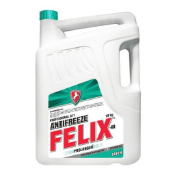 Антифриз зелёный FELIX PROLONGER 10 кг (2шт.)