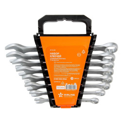 Набор ключей комбинированных 8 предм. (8,10,12,13,14,15,16,17мм) пласт.держат. (AT-8-44) AIRLINE