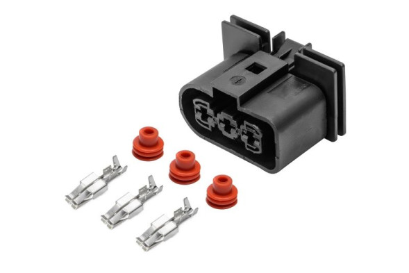 Колодка-разъем 3-х контактный к вентилятору охлаждения двигателя VAG (AX6603S) CARGEN