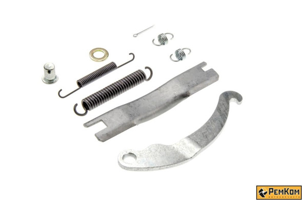 Ремкомплект задних левых тормозных колодок ВАЗ-2108, 2110, 2113, 2170, 1117, 2190 (RK01081) РЕМКОМ