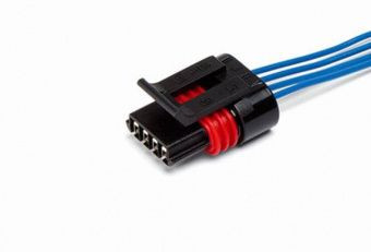 Колодка-разъем к датчику холостого хода, с проводами,ВАЗ инжектор АХ-317(12162189,15336035)CARGEN