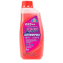 Антифриз красный (1кг) G-12++ ANTIFREEZE AGA-Z40 PREMIX AGA