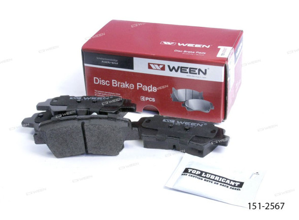 Колодка торм.задн.диск. Hyundai Solaris,Elantra,Tucson,Kia Rio III,Cee&amp;quot;d, WEEN 151-2567