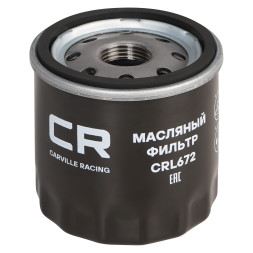 Фильтр масляный Daewoo Matiz 0.8/1.0i(98-)/Chevrolet Aveo 1.2i(03-)(CRL672) CARVILLE RACING