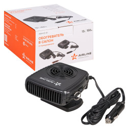 Обогреватель в салон от прикуривателя 12В 150Вт (AAH-12-01) AIRLINE