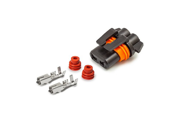 Колодка-разъем 2-х контактный к цоколю ламп 9006/HB4 (AX6822S) CARGEN