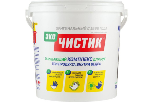 Паста для очистки рук Эко ЧИСТИК 11л ведро ВМП-Авто 6802