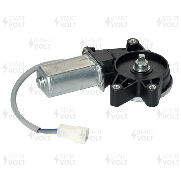 Моторедуктор стеклоподъемника  левый  ВАЗ 2108-21099, 2110-2112,2115 (VWR 0111) СтартВОЛЬТ