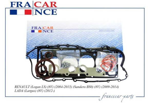 Комплект прокладок двигателя 7701475899/FCR210999 LADA(Largus)(8V)(2012-) RENAULT(Logan LS)(2004-)