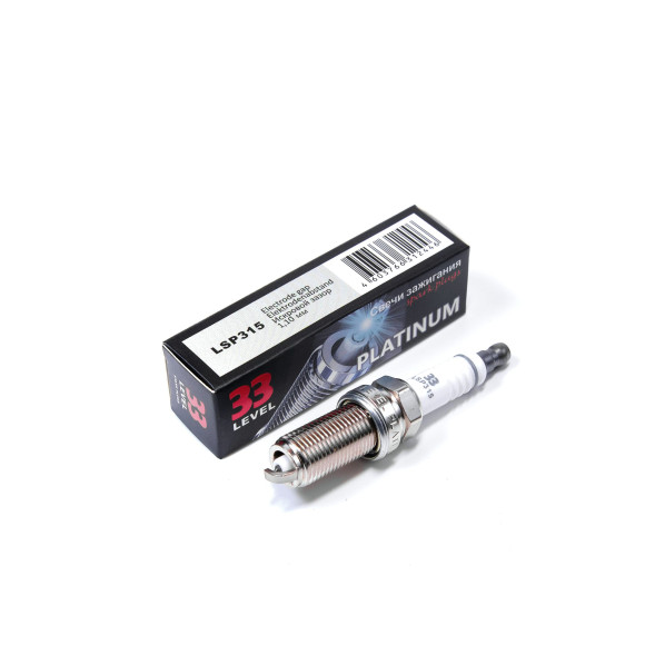 Свеча зажигания LSP315 - TOYOTA,HYUNDAI,KIA,PEUGEOT,Pl.(PLFR5A-11) (1шт) 33 LEVEL