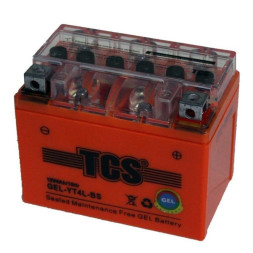 Аккумулятор 12В - 4 А/ч FORTEX МОТО GEL (113х69х87) YT4L-BS +правый