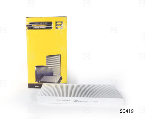 Фильтр салонный HOLA SC419(K 1054) Ford