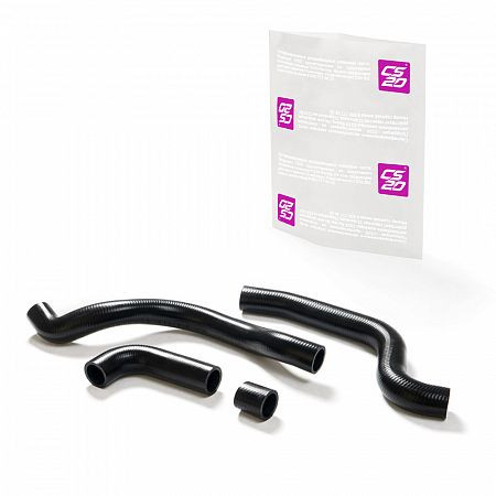 Патрубки радиатора ВАЗ-2112 16V инж. двиг. к-т.4шт CS20 EPDM Оригинал