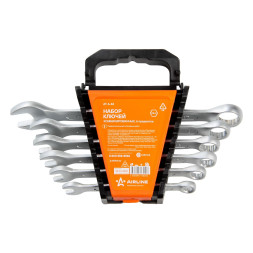 Набор ключей комбинированных 6 предм. (8,10,12,13,14,17мм) пласт.держат. (AT-6-44) AIRLINE