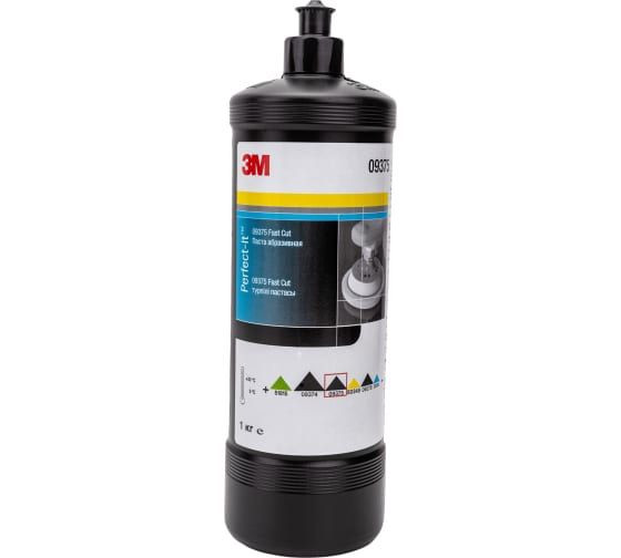 3М  Паста абразивная полировальная Fast Cut черный колпачок 1 л 09375