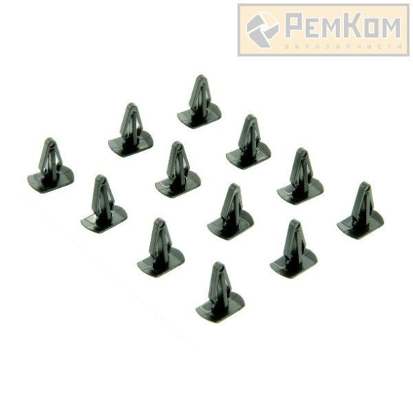 Пистон крепления уплотнителя порога двери ВАЗ 2190, 1117, 2194 (компл. 12 шт.) (RK14043)