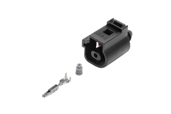 Колодка-разъем 1-но контактный датчика давления масла VW/AUDI/SEAT/SKODA (AX6551S) CARGEN