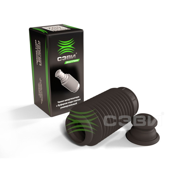 Чехол амортизатора с буфером выс.буф.48,внут.16,длина 192мм универсальный СЭВИ-ЭКСТРИМ 6133-4816