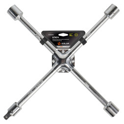 Ключ баллонный крестовой усиленный (17*19*21*23*1/2) 400мм PRO (ATAB005) AIRLINE