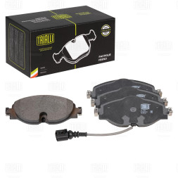 Колодки торм. диск. перед.  Skoda Rapid (12-)/Octavia A7 (13-) (в компл. с датч.) (PF 1804) TRIALLI