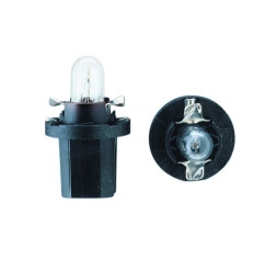 Лампа BAX 12V-1,2W (BAX8,5d/BAX10d/2) black 17035 (Narva) (10шт)
