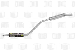 Глушитель доп. алюм. (резонатор)  ВАЗ 2103 (EAM 0105) TRIALLI