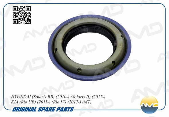 Сальник привода КПП правый 43119-39020/AMD.SG264 (MT) HYUNDAI (Solaris RB)(2010-)(Solaris II)(2017-)