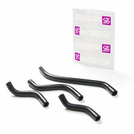 Патрубки отопителя ВАЗ-2108-099 к-т.4шт резина CS20 EPDM Оригинал