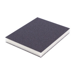 Абразивная губка двусторонняя 120*100*12мм, Medium #280, белая FORMEL