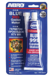 Герметик прокладок синий 999 (США) 85 г. 910-AB-R ABRO