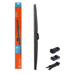 Щетка стеклоочистителя 600 мм (24&amp;quot;) зимняя, 4 адаптера (AWB-W-600) AIRLINE