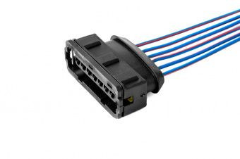 Колодка к коммутатору,к блоку ЭПХХ ВАЗ 2108-2115,быстросъёмная,с 6-ю проводами (АХ-442)