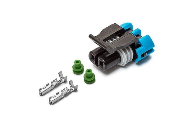 Колодка-разъем 2-х контактный к передней фаре Kia Sportage (2010-2015) (AX8262S) CARGEN