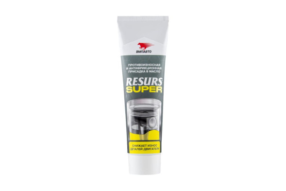 Присадка в масло противоизносная и антифрикционная Resurs Super, 80г туба ВМП-Авто 8304