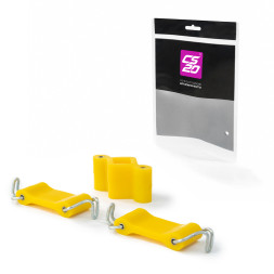 Подушка ВАЗ-2101-2107 глушителя полиуретан ЖЕЛТЫЙ к-т.3шт Comfort