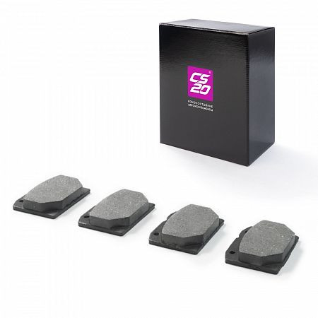 Колодка тормозная передняя ВАЗ-2101-2107 к-т.4шт в коробке CS20