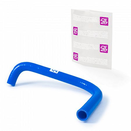 Патрубок вентиляции картера нижний ВАЗ-2101-2107,2121,21213 Н/О силикон CS20 СИНИЙ Profi