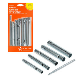 Набор ключей трубчатых 6 предм. (8х9, 10х11, 12х13, 14х15, 16х17мм) блистер (ATAM008) AIRLINE