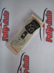 Брелок (черный) с надписью MITSUBISHI  (№25)