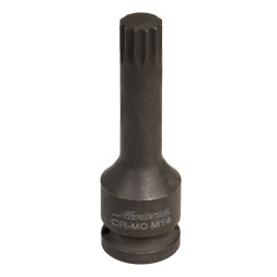Головка ударная торцевая 1/2" DR внешний SPLINE M14 (ATAS037) AIRLINE