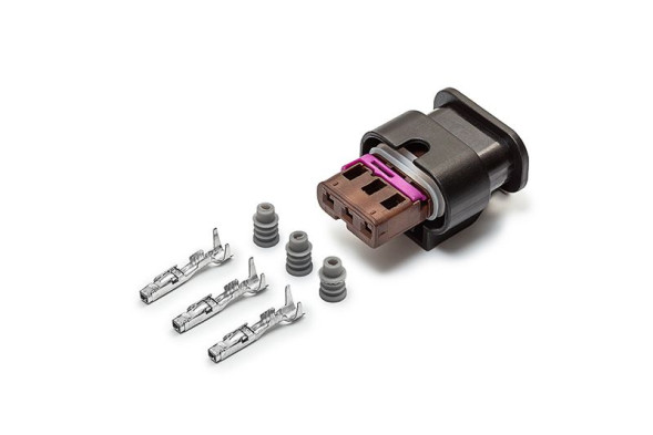 Колодка-разъем 3-х контактный датчика давления масла VAG (AX8153S) CARGEN