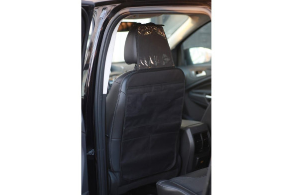 Накидка защитная на переднее сиденье с карманом для планшета/смартфона 40*81 см STVOL