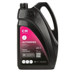 Антифриз розовый CR для Chery, Exeed, Omoda, Jaecoo, LEC II, P-OAT, -50°С, 5л/5.36кг (L2018082)