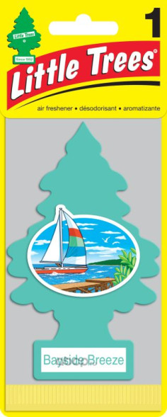 Ароматизатор LITTLE TREES елочка сухой Bayside Breeze