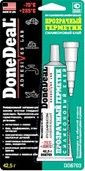 Герметик клей силиконовый прозрачный для стекол 42,5г. DD6703 DoneDeal